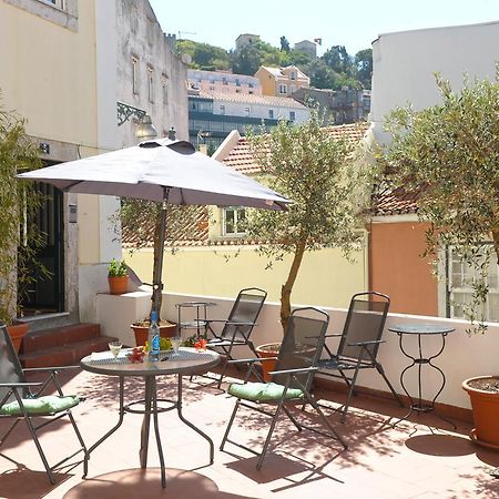 Costa Do Castelo Terrace, Em Rua Dos Lagares 8 Apartment Lisabona Cameră foto