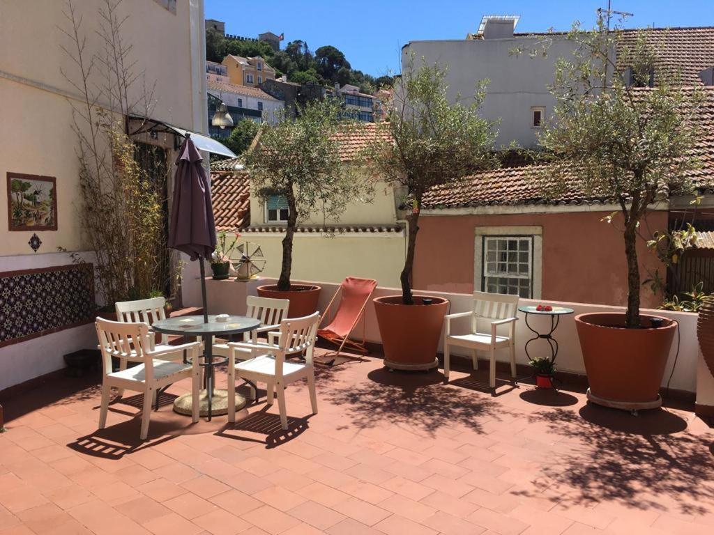 Costa Do Castelo Terrace, Em Rua Dos Lagares 8 Apartment Lisabona Exterior foto