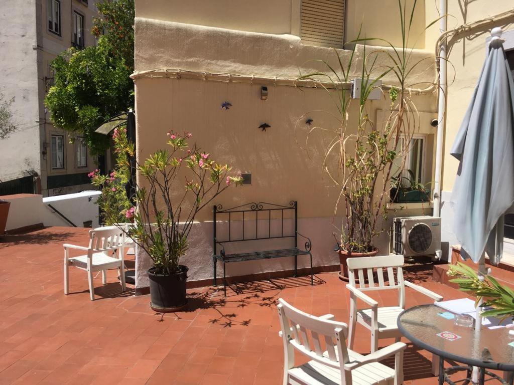 Costa Do Castelo Terrace, Em Rua Dos Lagares 8 Apartment Lisabona Exterior foto