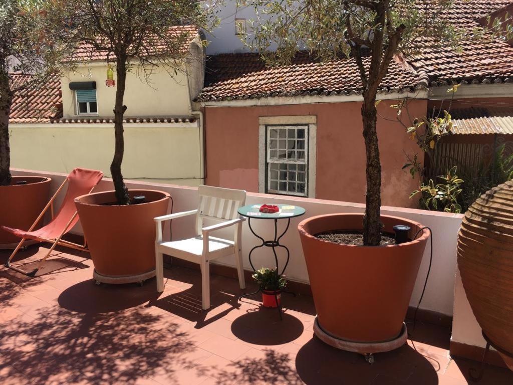Costa Do Castelo Terrace, Em Rua Dos Lagares 8 Apartment Lisabona Exterior foto
