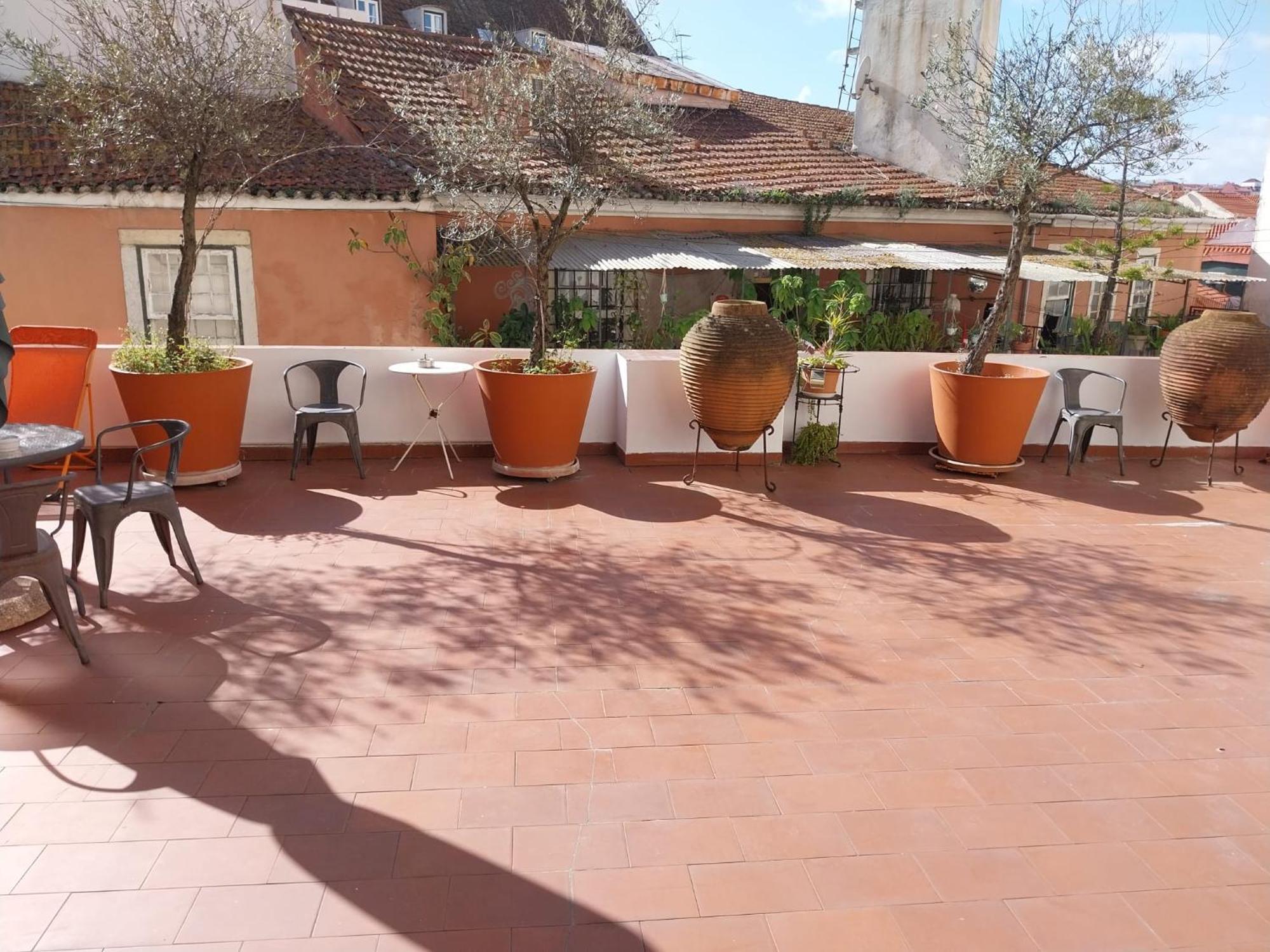 Costa Do Castelo Terrace, Em Rua Dos Lagares 8 Apartment Lisabona Exterior foto
