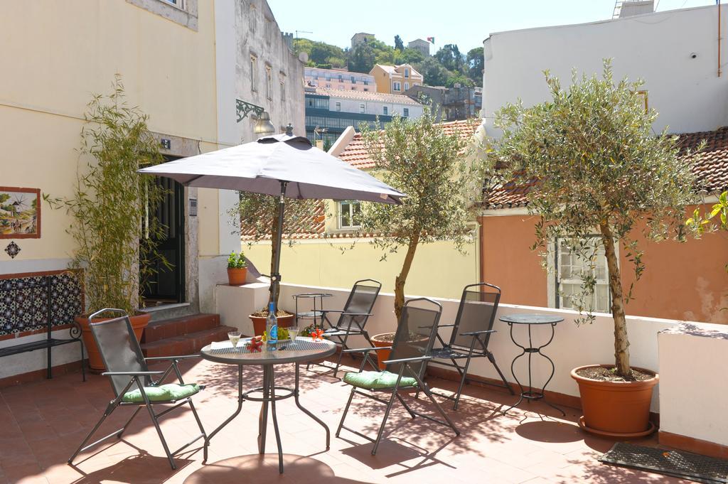Costa Do Castelo Terrace, Em Rua Dos Lagares 8 Apartment Lisabona Cameră foto